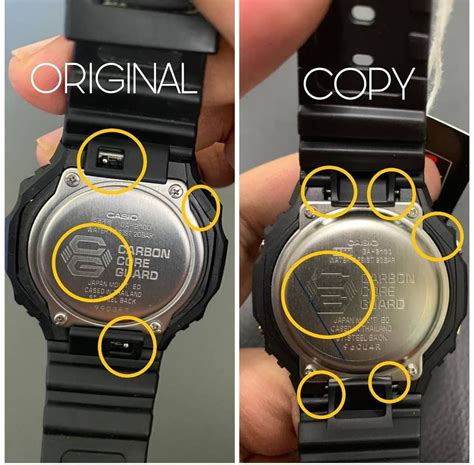 how to tell a fake g shock watch|check casio watch authenticity.